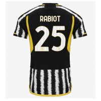 Stroje piłkarskie Juventus Adrien Rabiot #25 Koszulka Podstawowej 2023-24 Krótki Rękaw